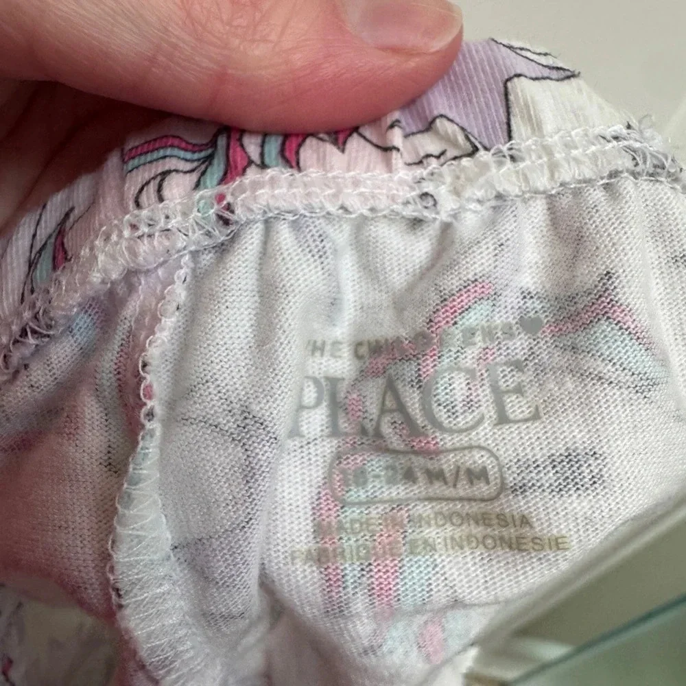NWOT The Children's Place 18-24M Unicorn Print Soft Shorts